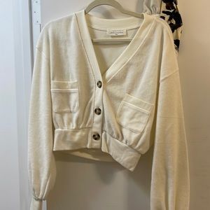 Comfy cardigan size small from American threads